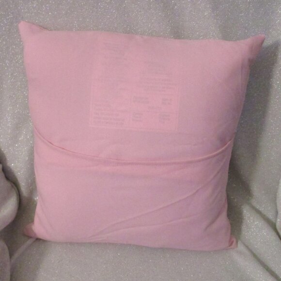 Mississippi Hand Embroidered State Flower Accent Pillow - 16" - Picture 3 of 3